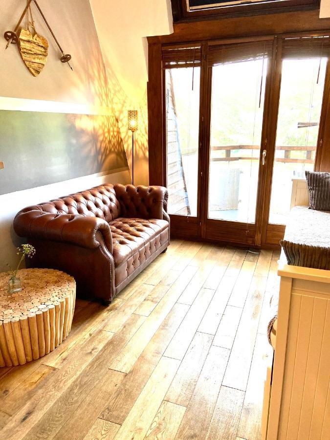 Penthouse Apartment 28m² in Avoriaz right next to 3 ski lifts, lake view Buitenkant foto