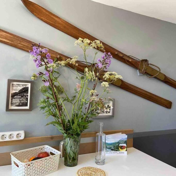 Penthouse Apartment 28m² in Avoriaz right next to 3 ski lifts, lake view Buitenkant foto